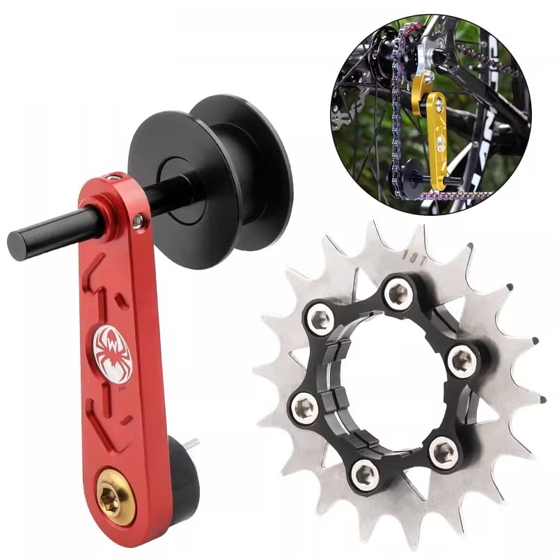 Cycling Commute Speed - ชุดมู่เล่ความเร็วเดียว 12-17T CNC กลึงอะโนไดซ์สำหรับ MTB จักรยานเสือหมอบฟิกซ์กิ้งเมืองการเดินทางแทร็คขี่จักรยานอุปกรณ์เสริม