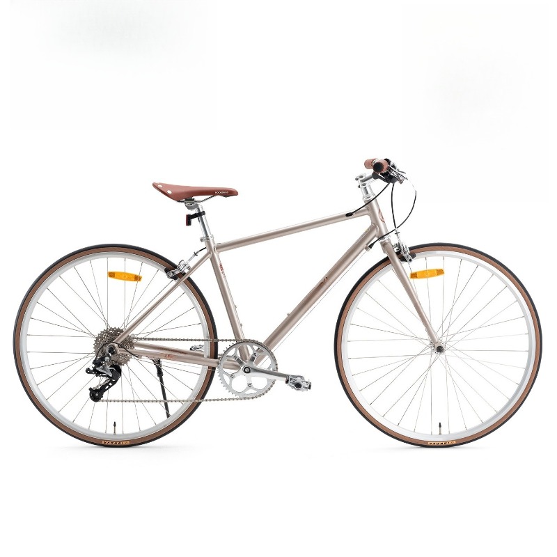 Cycling Commute Speed - จักรยานแฮนด์ตรง สำหรับปั่นถนน พักผ่อน เดินทางในเมือง เหมาะสำหรับผู้ชายและผู้หญิง โครงอะลูมิเนียมอัลลอยด์