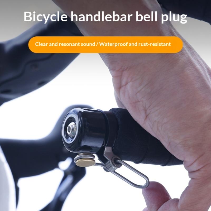 Bell Handlebar Ring - กระดิ่งจักรยานแบบโค้ง ติดแฮนด์ กันน้ำ เสียงดัง 80dB กระดิ่งเตือนเสียงดังสูง