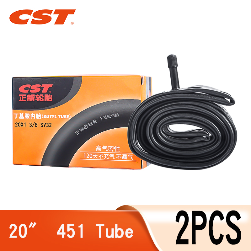 Inner Tube 700C - 2PCS CST จักรยานหลอดด้านใน 20 นิ้วสําหรับ 451