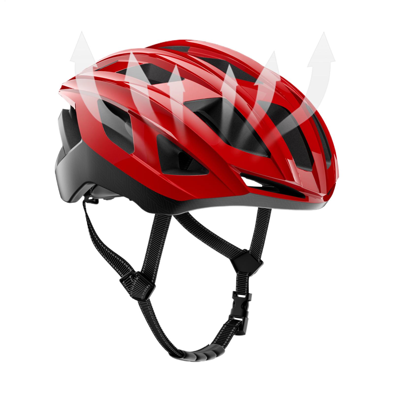Cycling Commute Gear - หมวกกันน็อคจักรยานสําหรับผู้ใหญ่หมวกกันน็อคจักรยานน้ําหนักเบาปรับระบายอากาศขี่อุปกรณ์ป้องกันสําหรับการขี่จักรยานผู้ใหญ่เดินทาง