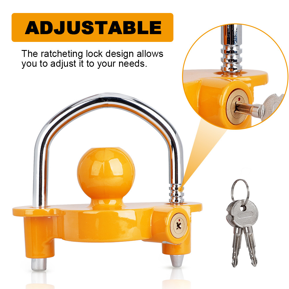 U-Bolt Trailer Ball Lock Unive - U Lock Heavy Duty บทวิจารณ์และราคา