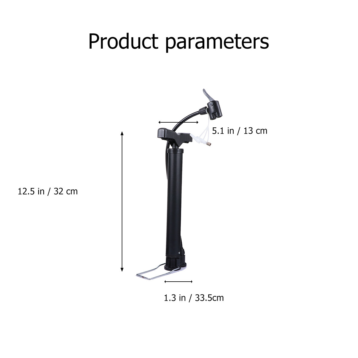 ปั๊มลมจักรยานขนาดพกพา ใช้งานง่ - Bike Pump Frame Mount บทวิจารณ์และราคา