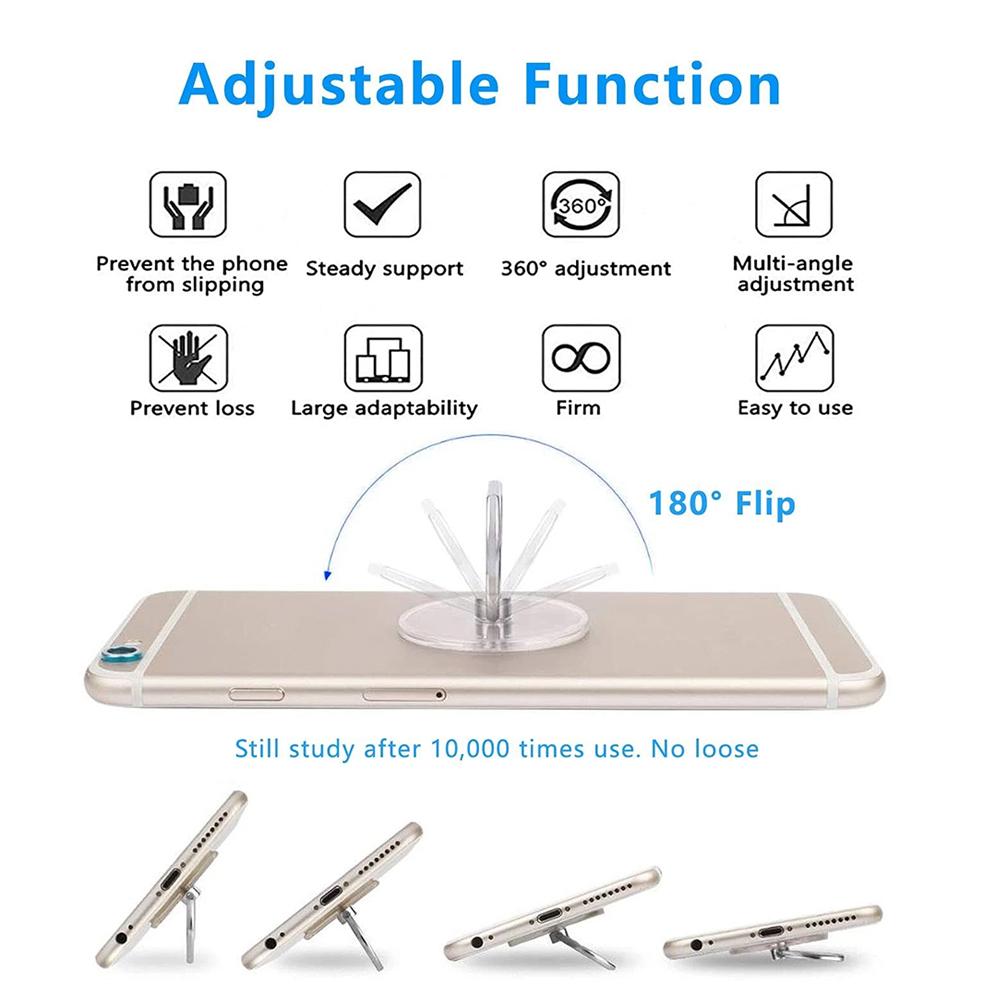 ที่วางโทรศัพท์มือถือแบบใส หมุน - Kickstand Adjustable บทวิจารณ์และราคา