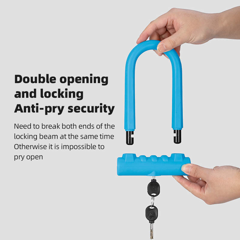 กุญแจล็อคจักรยานแบบ U ขนาด 17  - U Lock Heavy Duty บทวิจารณ์และราคา