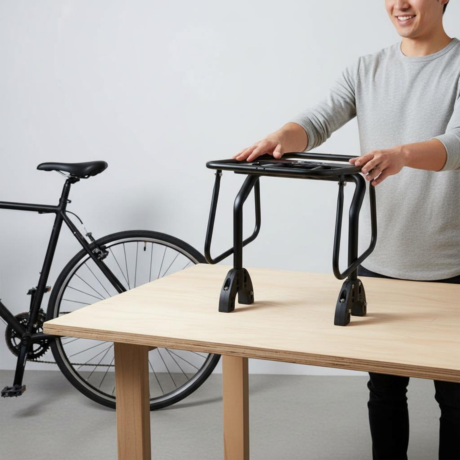 แร็คจักรยานแบบปลดเร็ว ติดตั้งง - Cycling For Commute บทวิจารณ์และราคา