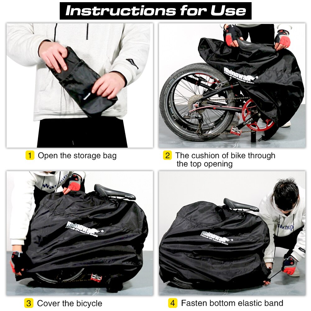 Rhinowalk กระเป๋าเก็บจักรยานพั - Cycling Journey บทวิจารณ์และราคา