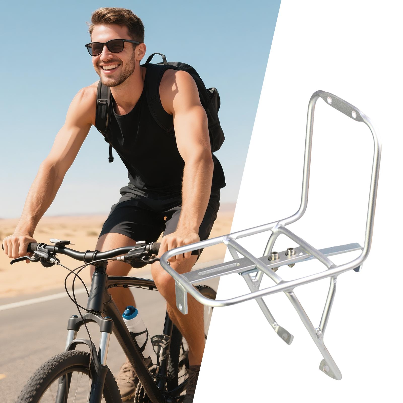 แร็คจักรยานด้านหน้า อลูมิเนียม - Cycling For Commute บทวิจารณ์และราคา