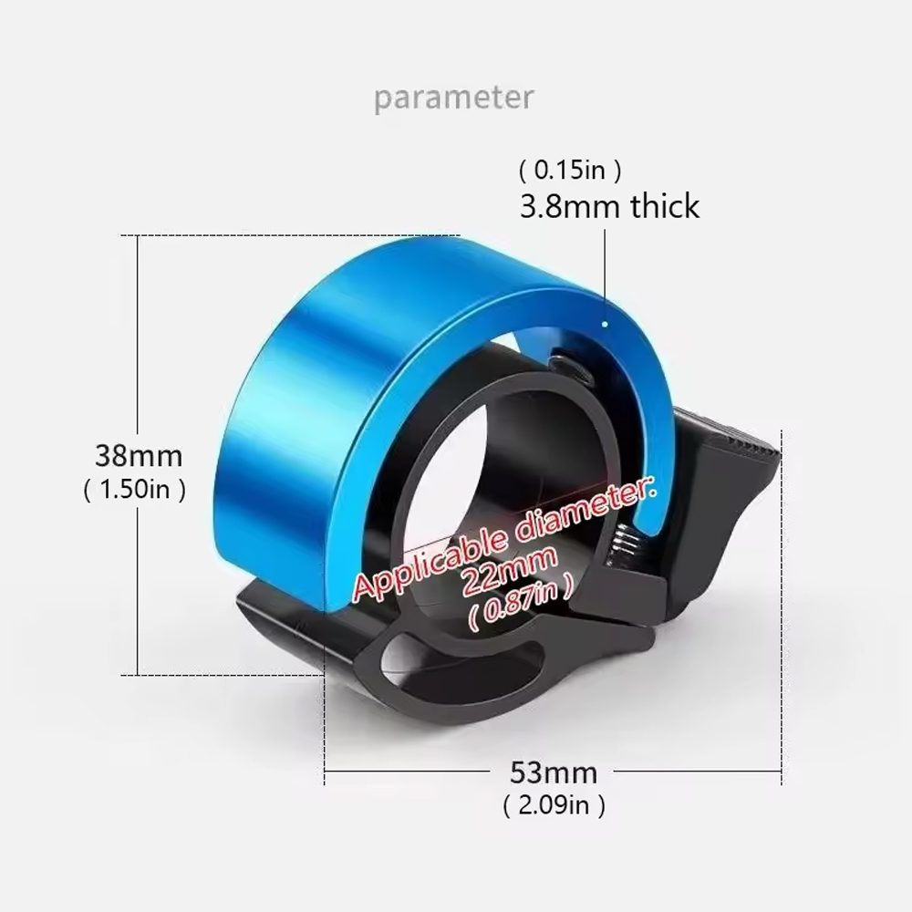 กระดิ่งจักรยานโลหะผสมเสียงดัง  - Bell Handlebar Ring บทวิจารณ์และราคา