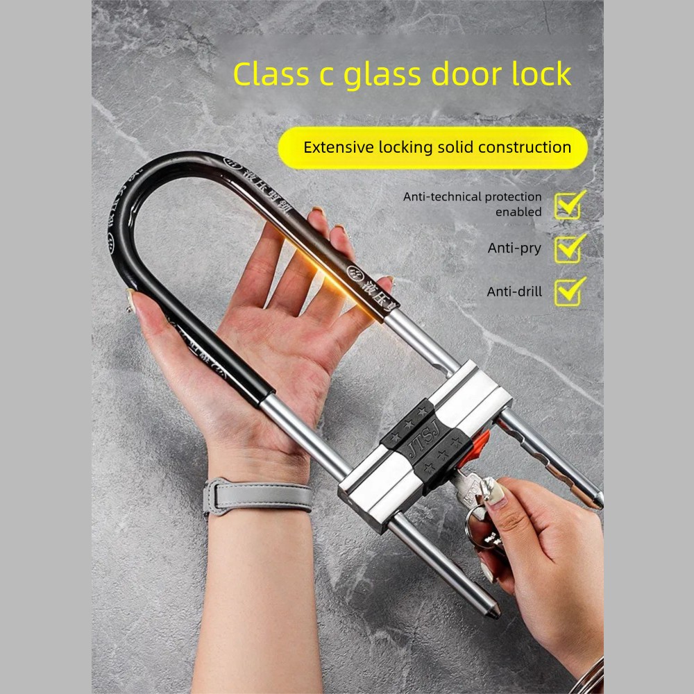 กุญแจล็อครถจักรยานแบบ U ล็อค,  - U Lock Heavy Duty บทวิจารณ์และราคา