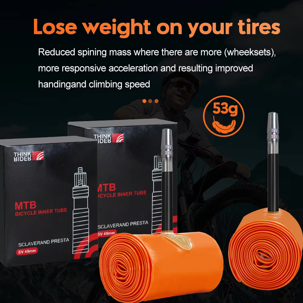 ThinkRider ยาง2PSC น้ำหนักเบาม - Inner Tube 700C บทวิจารณ์และราคา