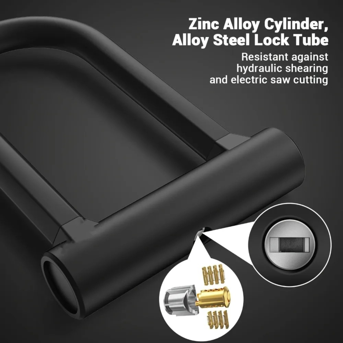 ล็อคจักรยาน Heavy Duty Anti Th - U Lock Heavy Duty บทวิจารณ์และราคา