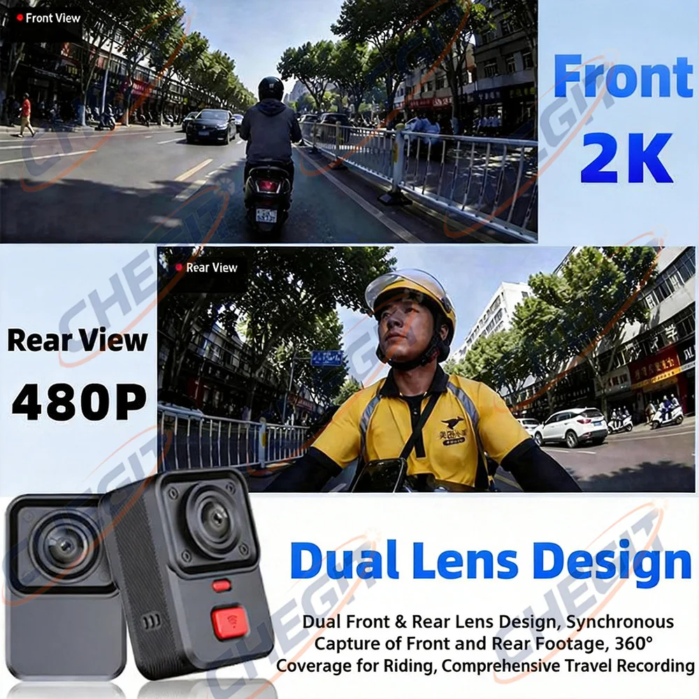 กล้องติดมอเตอร์ไซค์ 2 ตัว บันท - Cycling Loop บทวิจารณ์และราคา