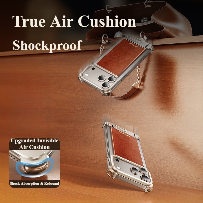 เคสโทรศัพท์ Oatsbasf หนังแท้สำ - Kickstand Adjustable บทวิจารณ์และราคา