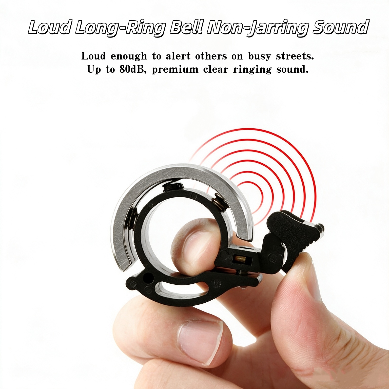 กระดิ่งจักรยานโลหะผสม เสียงดัง - Bell Handlebar Ring บทวิจารณ์และราคา