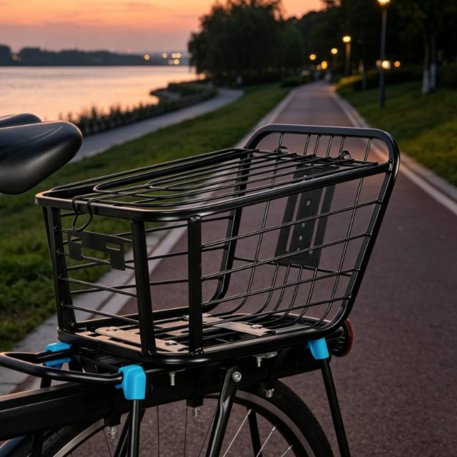 ตะกร้าจักรยานแบบพับได้ ตะกร้าห - Cycling For Commute บทวิจารณ์และราคา