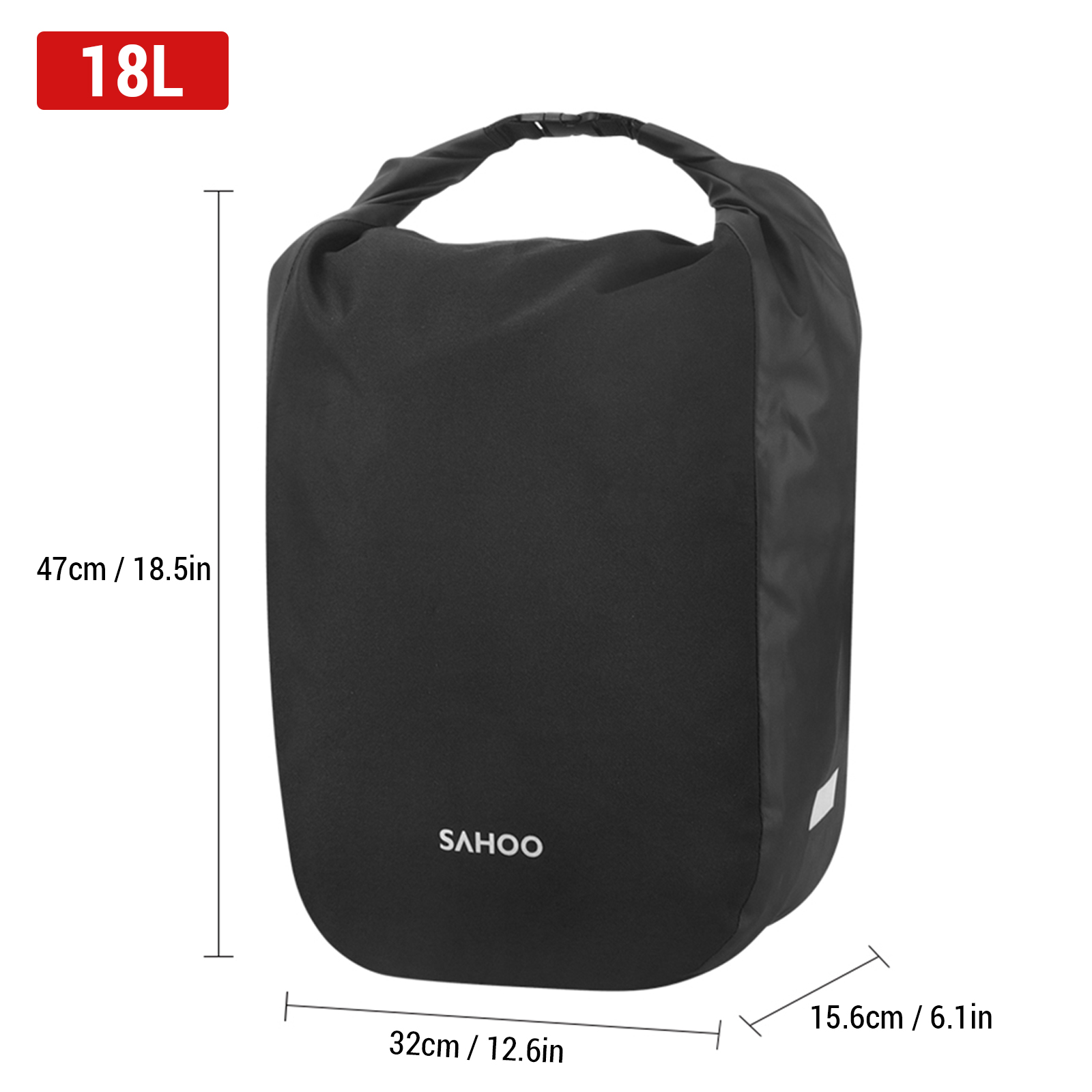 กระเป๋าที่นั่งหลังจักรยาน18L/1 - Cycling Journey บทวิจารณ์และราคา