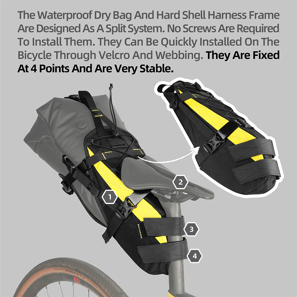 Rhinowalk กระเป๋าปลายจักรยานอั - Cycling Journey บทวิจารณ์และราคา