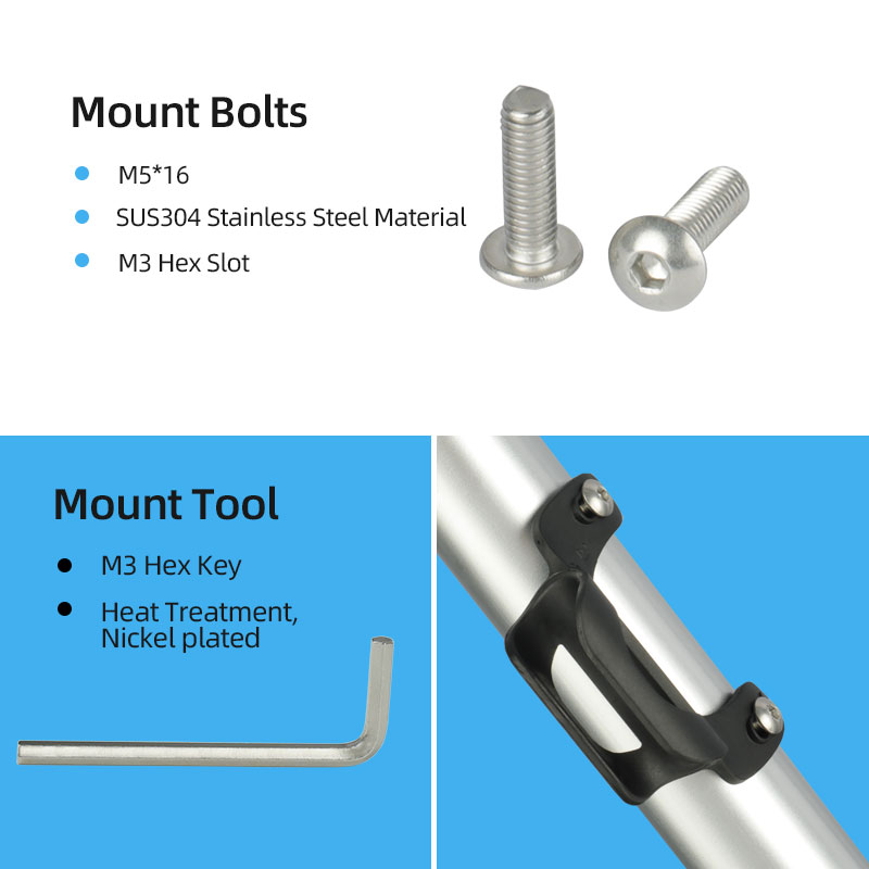 เส้นผ่านศูนย์กลาง MTB 20-28 มม - Bike Pump Frame Mount บทวิจารณ์และราคา