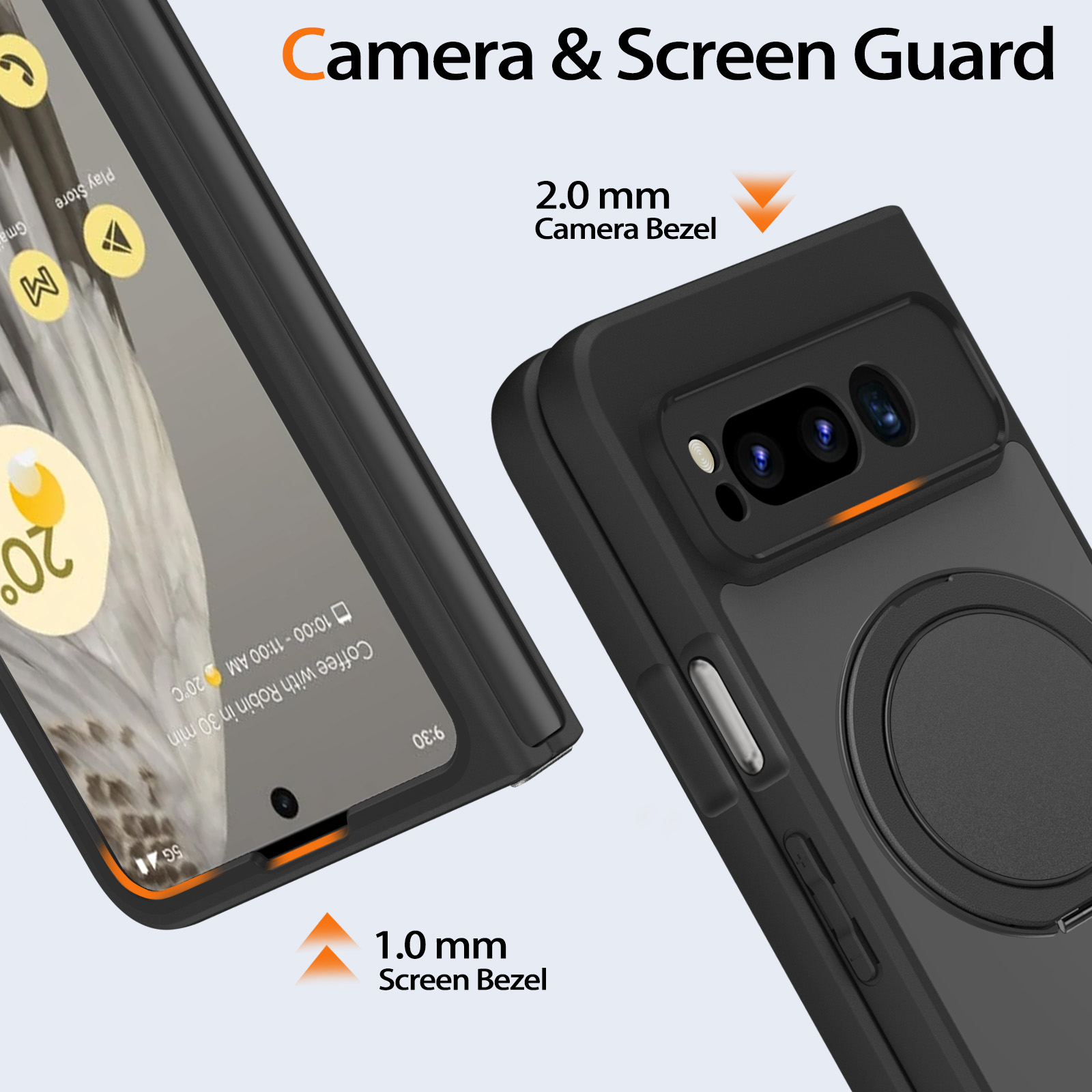 เคสสำหรับ Google Pixel Fold แบ - Kickstand Adjustable บทวิจารณ์และราคา