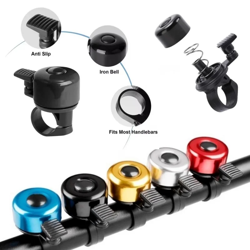 กระดิ่งจักรยาน 1-5 ชิ้น ทำจากอ - Bell Handlebar Ring บทวิจารณ์และราคา