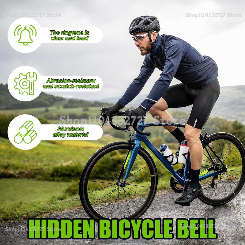 กระดิ่งจักรยานโลหะผสมแบบมองไม่ - Bell Handlebar Ring บทวิจารณ์และราคา