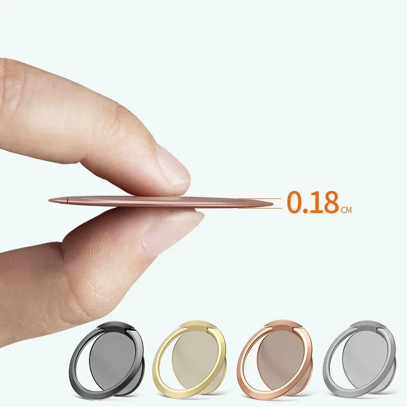 ที่วางโทรศัพท์แบบวงแหวนโลหะบาง - Kickstand Adjustable บทวิจารณ์และราคา