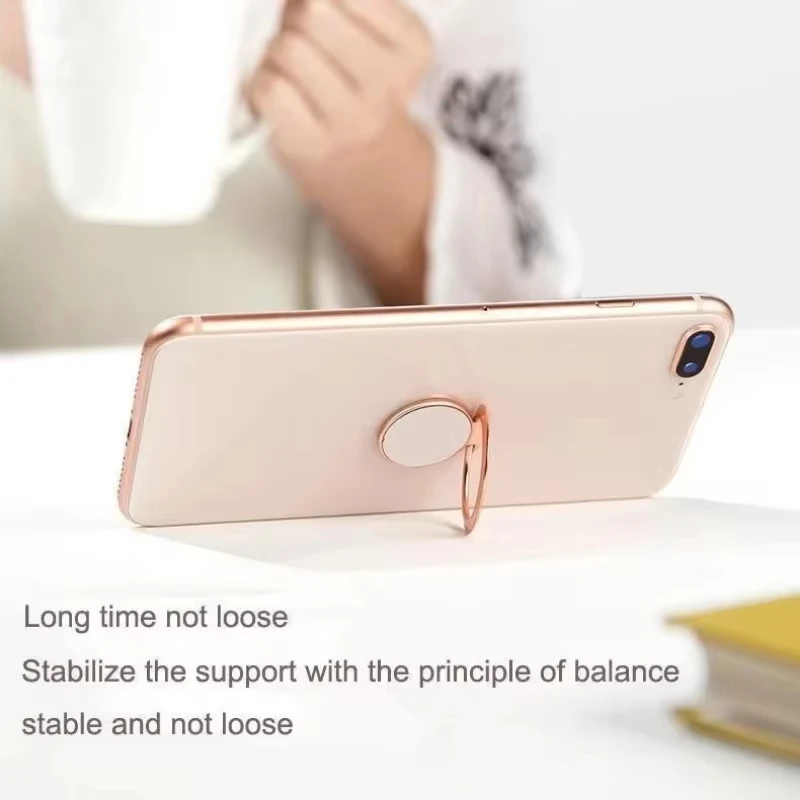 ที่วางโทรศัพท์แบบวงแหวนโลหะบาง - Kickstand Adjustable บทวิจารณ์และราคา