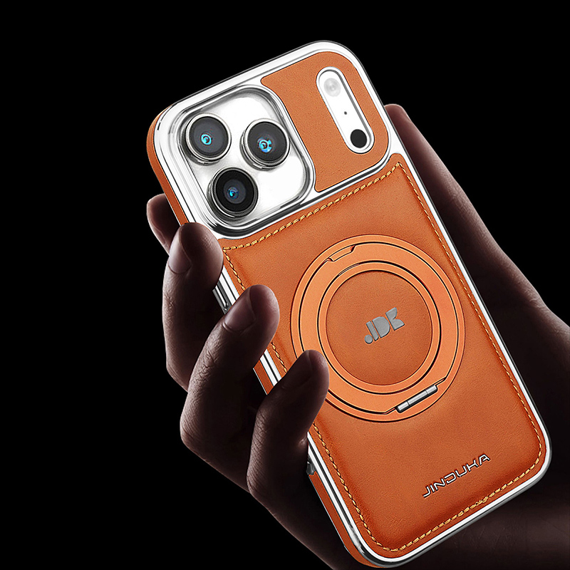 เคสโทรศัพท์หนังหรูหราพร้อมขาตั - Kickstand Adjustable บทวิจารณ์และราคา