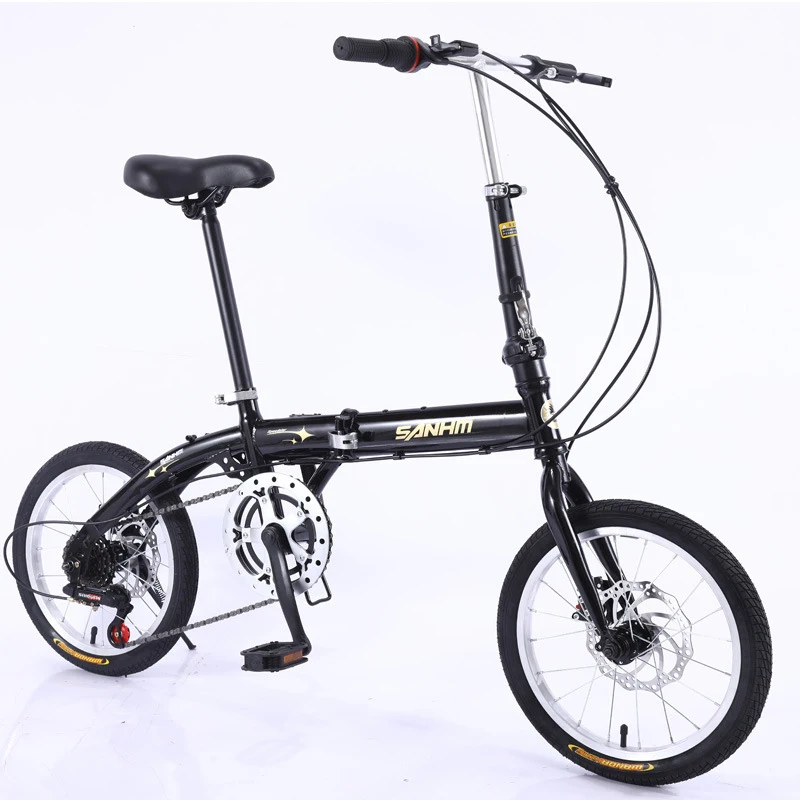 จักรยานพับได้ขนาด 16 นิ้ว 6 สป - Cycling Commute Speed บทวิจารณ์และราคา
