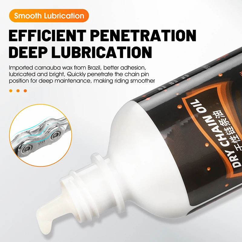 120ML จักรยานแห้งน้ํามันหล่อลื - Grease Waterproof Bike บทวิจารณ์และราคา